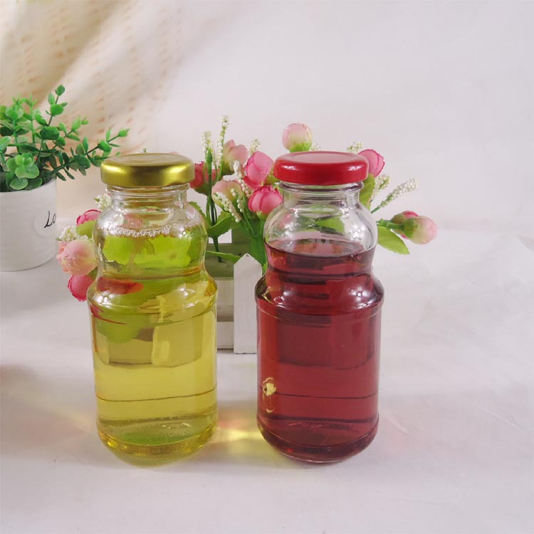 厂家直销葫芦果茶瓶玻璃瓶250ml饮料果汁奶茶瓶牛奶玻璃瓶