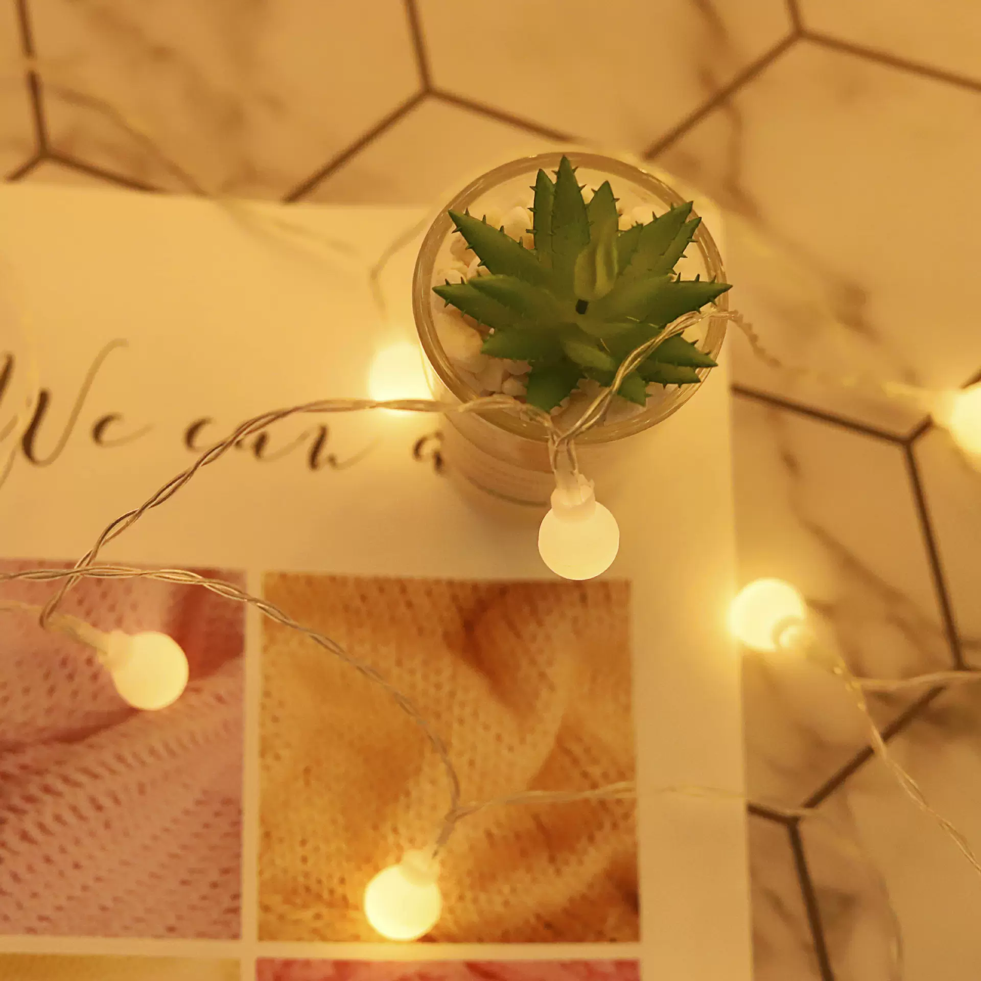 led圆球灯串满天星彩灯闪灯串灯婚庆房间酒吧装饰灯室外户外