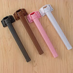 加粗桌腿塑料折叠桌腿支架床上学习桌脚电脑桌飘窗桌子桌脚支架