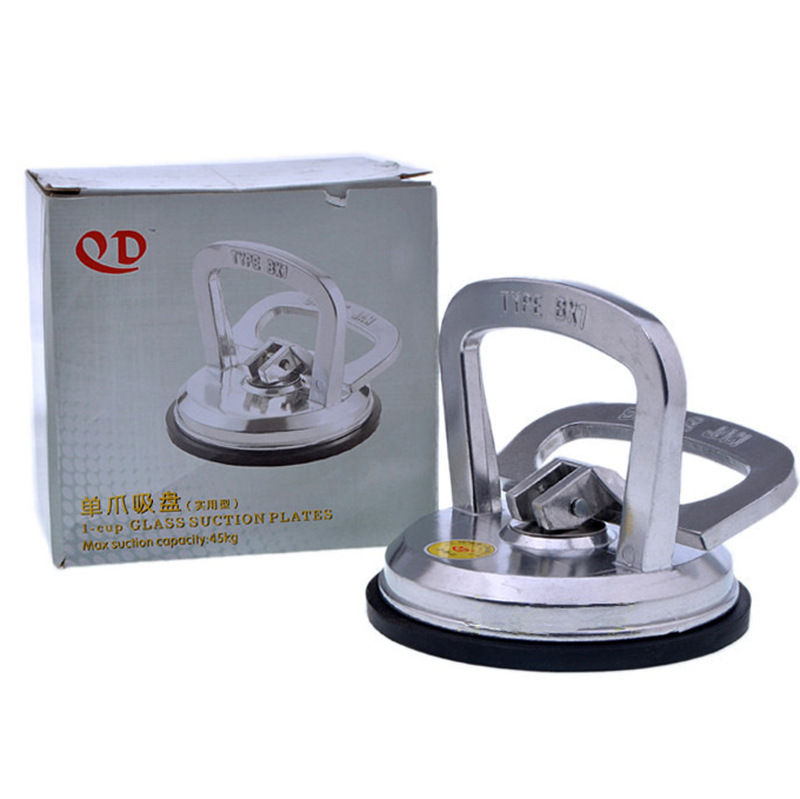 Venta al por mayor qianda aleación de aluminio vidrio lechón azulejo lechón antiestático piso sola garra lechón 483