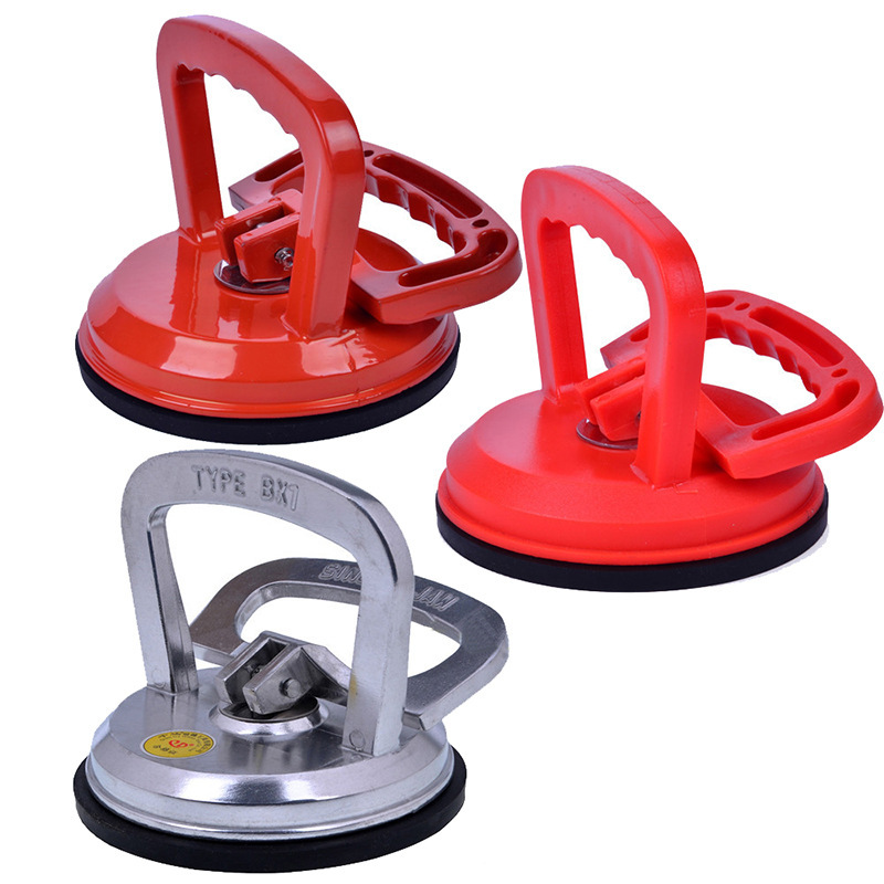 Porter ventosa de vidrio de aleación de aluminio ventosa de baldosas piso antiestático ventosa de garra única al por mayor