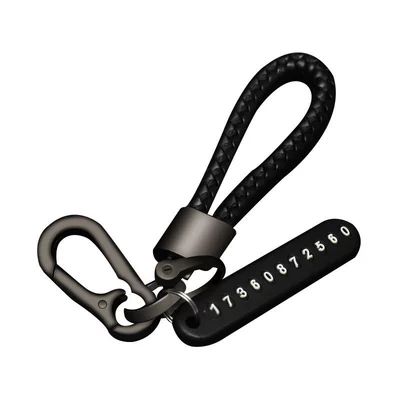 Car key bag: chain metal high-grade anti-lost