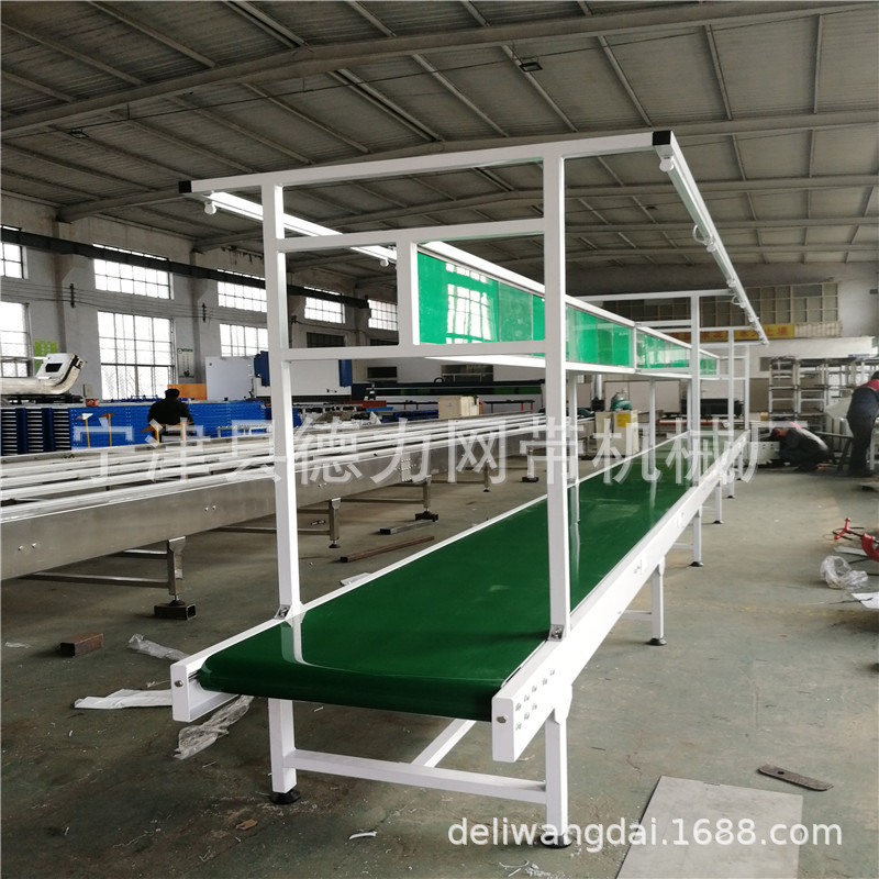 自动化皮带输送机工作台流水线食品包装流水线产品组装输送线
