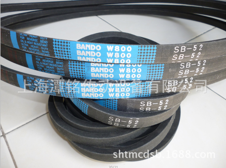 供应阪东农机三角带、BANDO W600 SB-48 SB-49 SB-50农机带