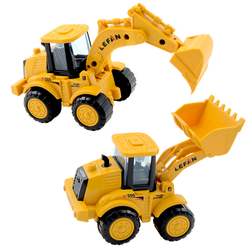 Bebé juguete coche niño bulldozer inercia ingeniería coche niño excavadora coche niño modelo excavadora