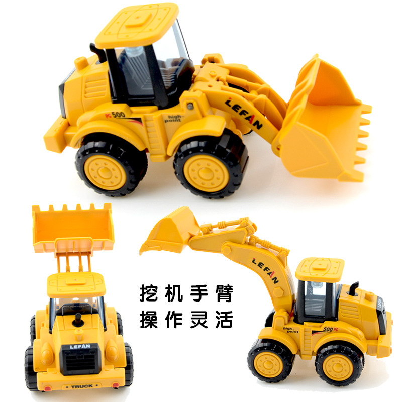 Bebé juguete coche niño bulldozer inercia ingeniería coche niño excavadora coche niño modelo excavadora