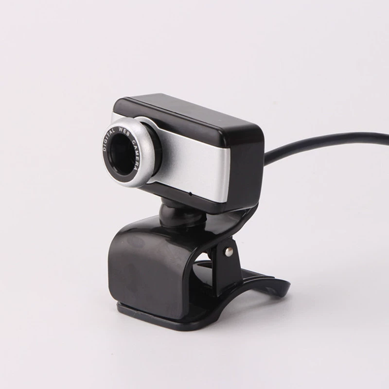 CCTV camera, laptop, microphone