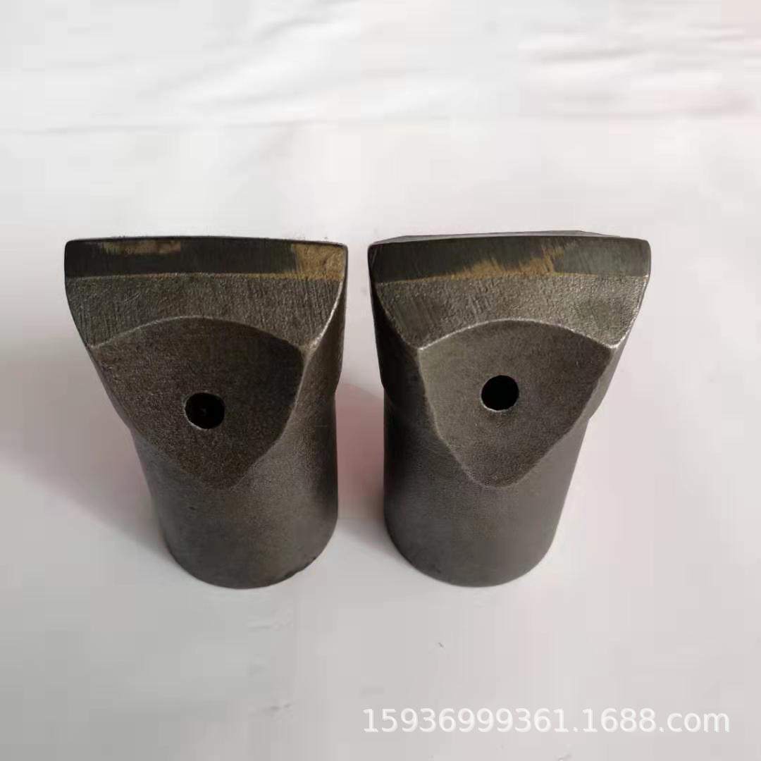 钎头凿岩开宇  硬质合金钻头 一字凿岩钎头 一字型合金钻头