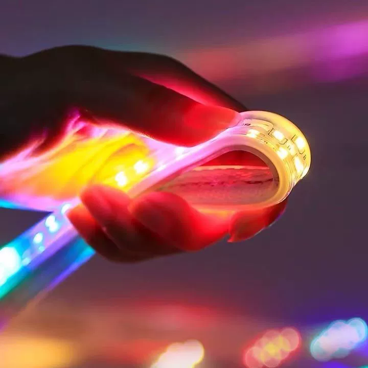 LED-походная сверхяркая светодиодная лента, мигающий светильник