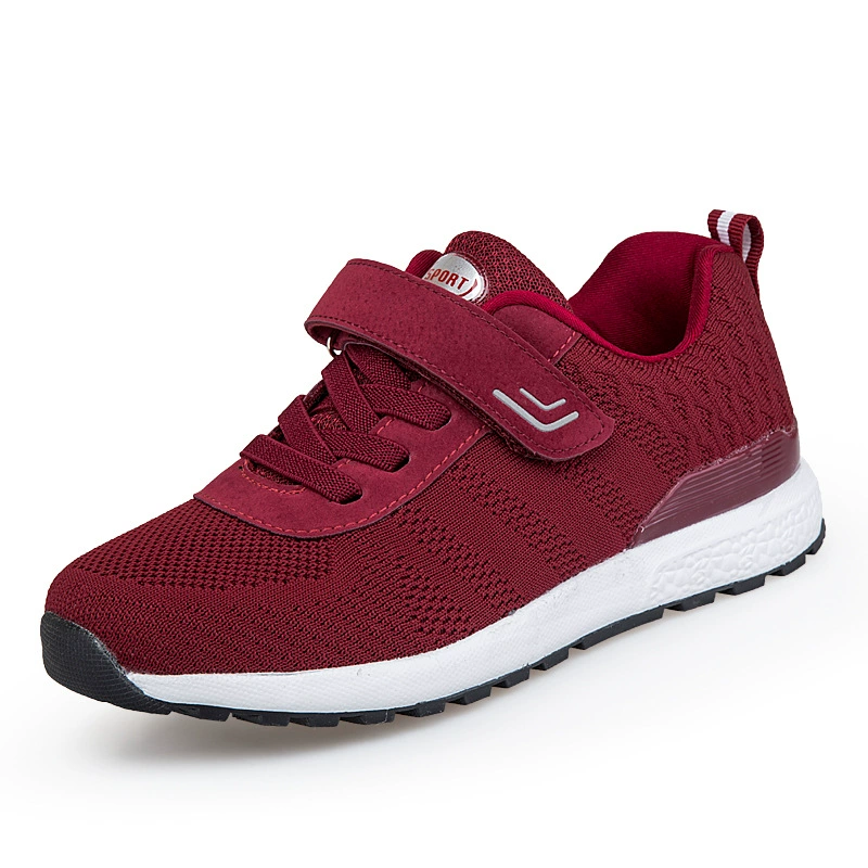 Новинка весны Мужская обувь для пожилых людей Нескользящая прогулочная обувь на мягкой подошве для среднего и пожилого возраста Спортивная повседневная обувь для мамы и папы Кроссовки