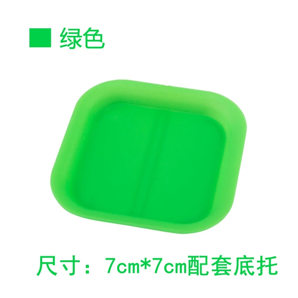 7*7 cushion green