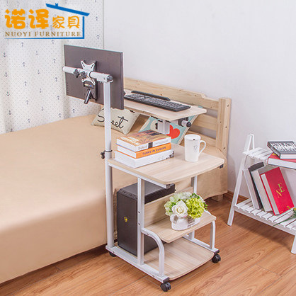 Nuoyu Home Bedside Desktop Hanging Creative Rotating Tilt Adjustable Dormitory European Laptop Table