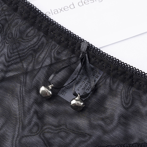 Spring and summer new style underwear, women's emotional and interesting women's underwear, lace temptation, low-waist temptation briefs, women's pure cotton crotch