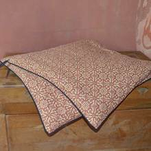 田园棉麻小碎花坐垫榻榻米垫沙发垫椅垫含芯抱枕套靠垫蒲团打坐垫