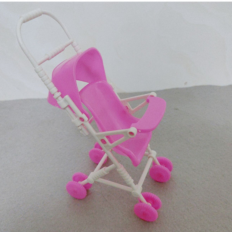 Bobby doll accessories Kelly baby mini stroller dream Sweet House baby BB car toy