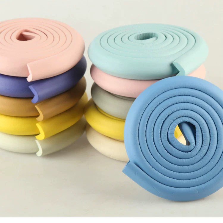 Детская полоса для предотвращения столкновений, защитная полоса, гладкая стандартная полоса для предотвращения столкновений из бутадиен-нитрильного каучука, стандартная полоса для предотвращения столкновений, оптовая продажа, двусторонняя лента