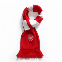阿森纳切尔西皇马巴黎尤文AC 针织围巾 刺绣球标保暖助威球迷用品