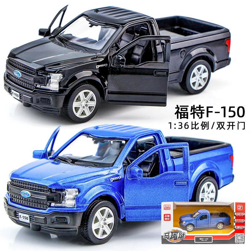 马珂垯 Warrior, truck, metal car model, realistic toy car, scale 1:36