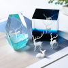 Mo Shanghua 3D three -dimensional forest micro -landscape accessories Crystal drop glue DIY filling ornaments elk fairy deer model