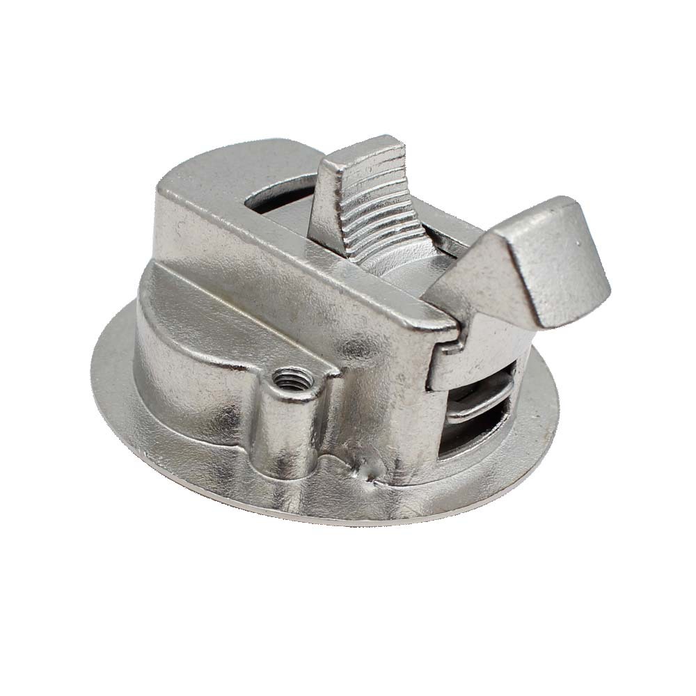 RICHWITS 스테인레스 스틸 316 라운드 잠금 바닥 잠금 선박 요트 바닥 버클 임베디드 핸들 잠금