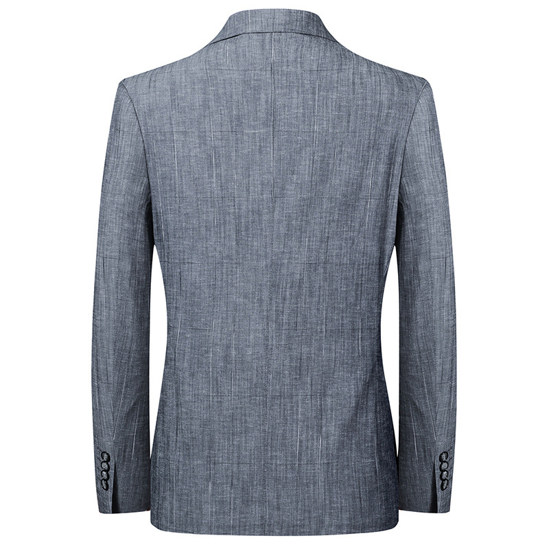 Abbigliamento maschile primavera nuovo uomo casual abito stile coreano sottile modal cotone piccolo abito uomo sottile abito_voghion.com