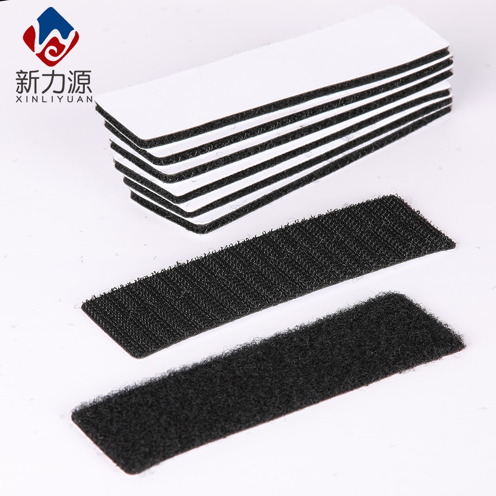 Cuadrado sofá titular redondo fuerte adhesivo velcro con pegamento corte música pegajosa hebilla con punto Madre y hebilla femenina