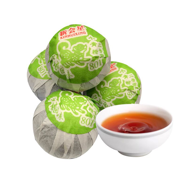 第二号宮廷八年陳生晒小青柑清香小青柑陳皮茶500g実力小青柑メーカー