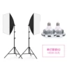 Soft light box*2+lamp frame*2+85W white light mushroom lamp*2