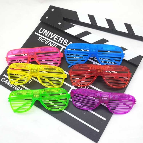 Cross-border AliExpress Amazon Bar KTV Luminous Glasses Children's Birthday Party Toys LED Blind Glasses