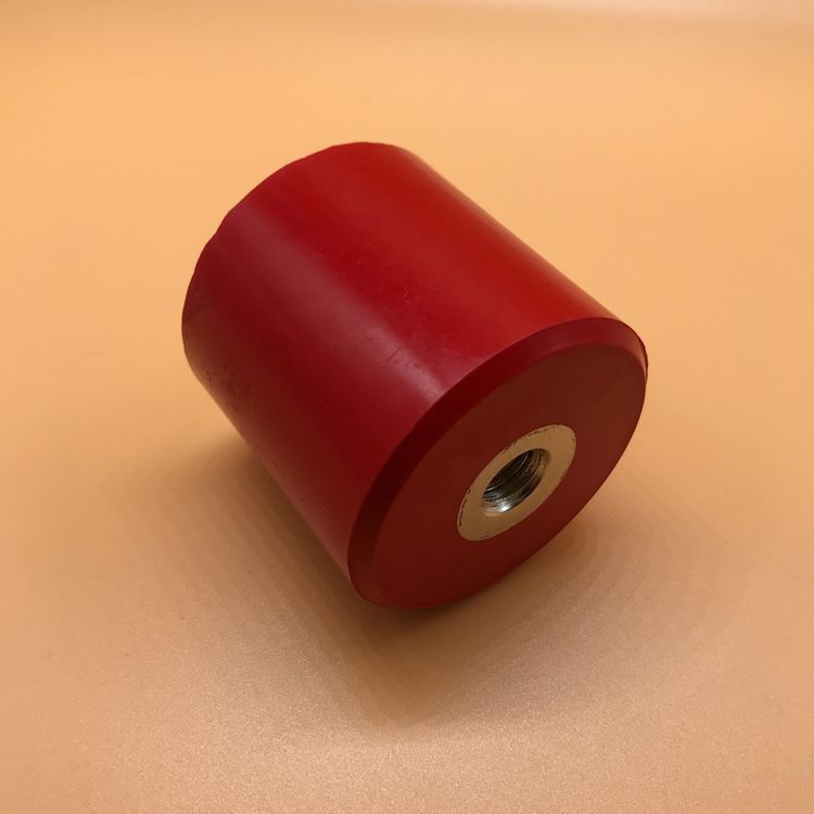 低压柜体装置配套件：MNS60*60 M12红色绝缘子，圆柱形绝缘子