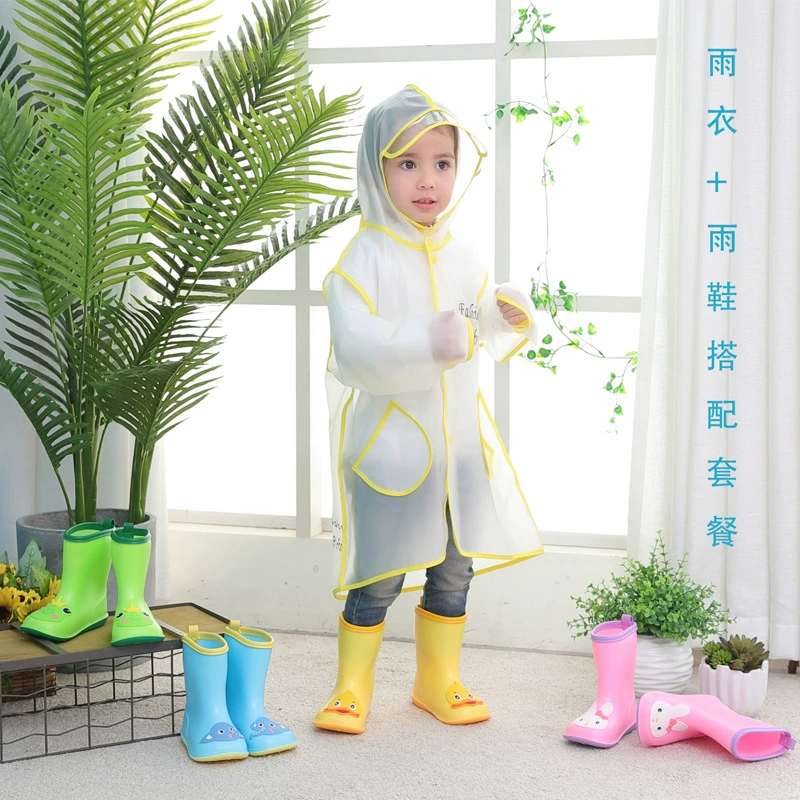 Wechat деловой трансграничный детский плащ с волосами от дождя, костюм для детей 1-6 лет, Детский мальчик, малыш, детские водные сапоги