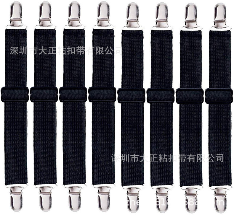 Hoja de cama creativa hebilla fija hoja de cama antideslizante clip fijo hoja de cama ajustable multifuncional Correa fija hoja de cama titular