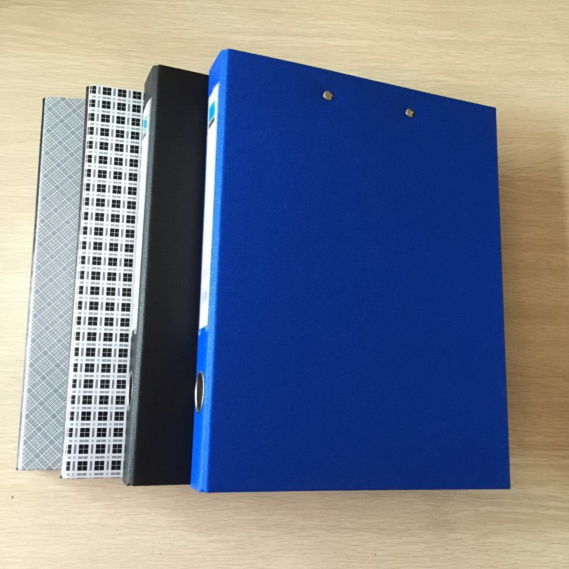 (2개) 사무용품 2 홀 종이 폴더 A4 2 홀 느슨한 잎 빠른 작업 폴더 데이터 사무실 저장 파일 폴더 도매