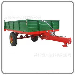 供应农用运输拖车液压自卸拖挂车农用挂车仓 欧式拖车