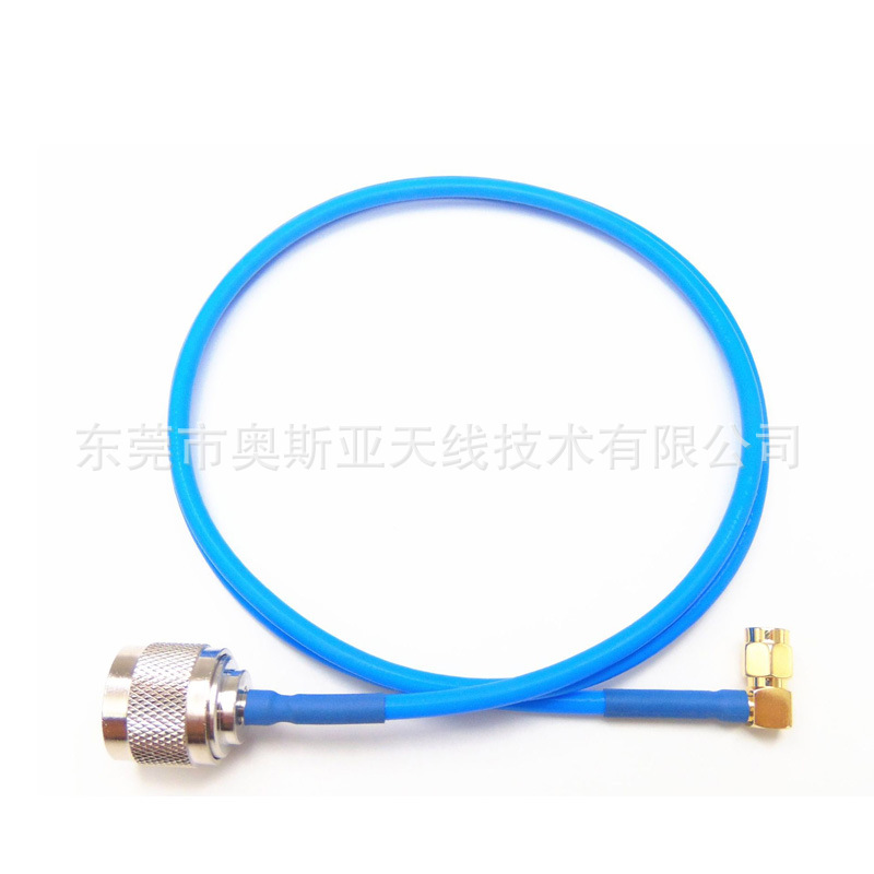 天线设备延长线RG141同轴馈线086SMA公头转接N MALE公头定线长