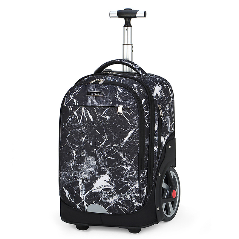 Escuela secundaria de los niños trolley schoolbag Escuela Primaria niños grandes ruedas de escalada niñas estudiantes de secundaria de gran capacidad trolley schoolbag