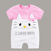 Summer children's cotton thin bodysuit, overall, pijama for new born, factory direct supply