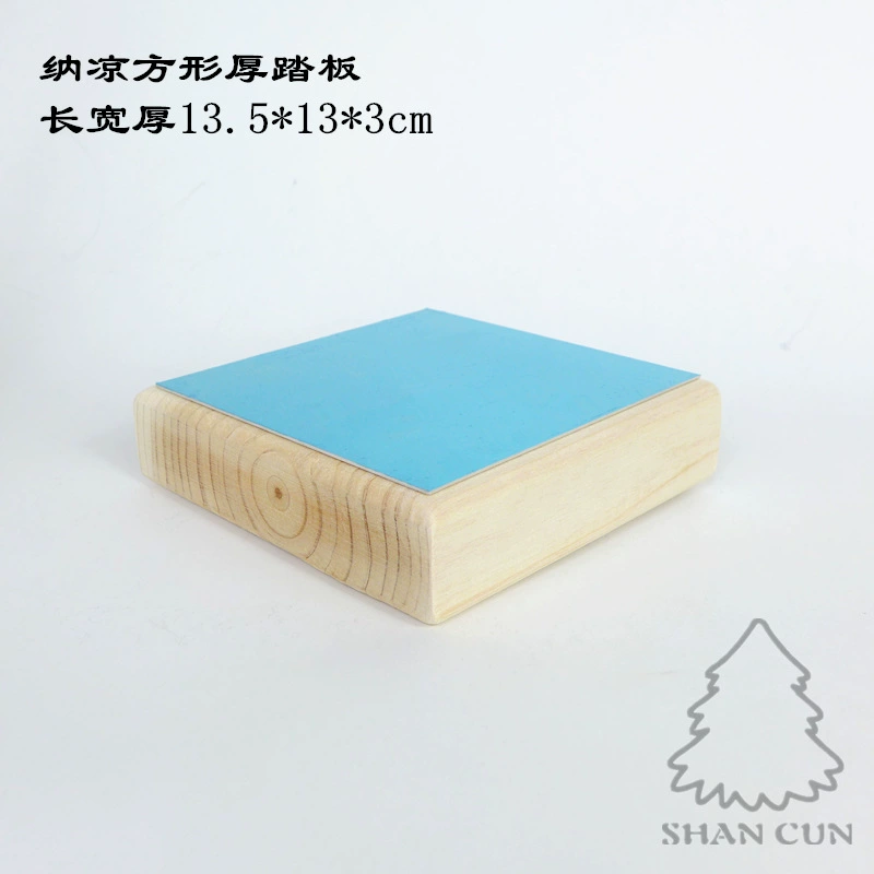 Клетка для шкафа Тоторо, трамплин, деревянное гнездо, клетка для шиншиллы из цельного дерева, квадратная охлаждающая толстая трамплинговая доска D15B