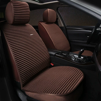 Buckwheat Shell Car Seat Cushion, Universal for All Seasons, Four-Season Health Seat Cover, All-Inclusive Car Anti-Slip Five-Seat Cushion, Breathable (Universal seat cover) - fashion-cafe-standard-version-of-5-seats