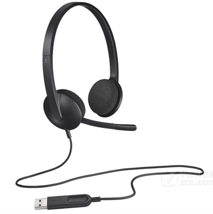Logi H340 Stereo USB Headset with Microphone Computer Laptop Office Headset