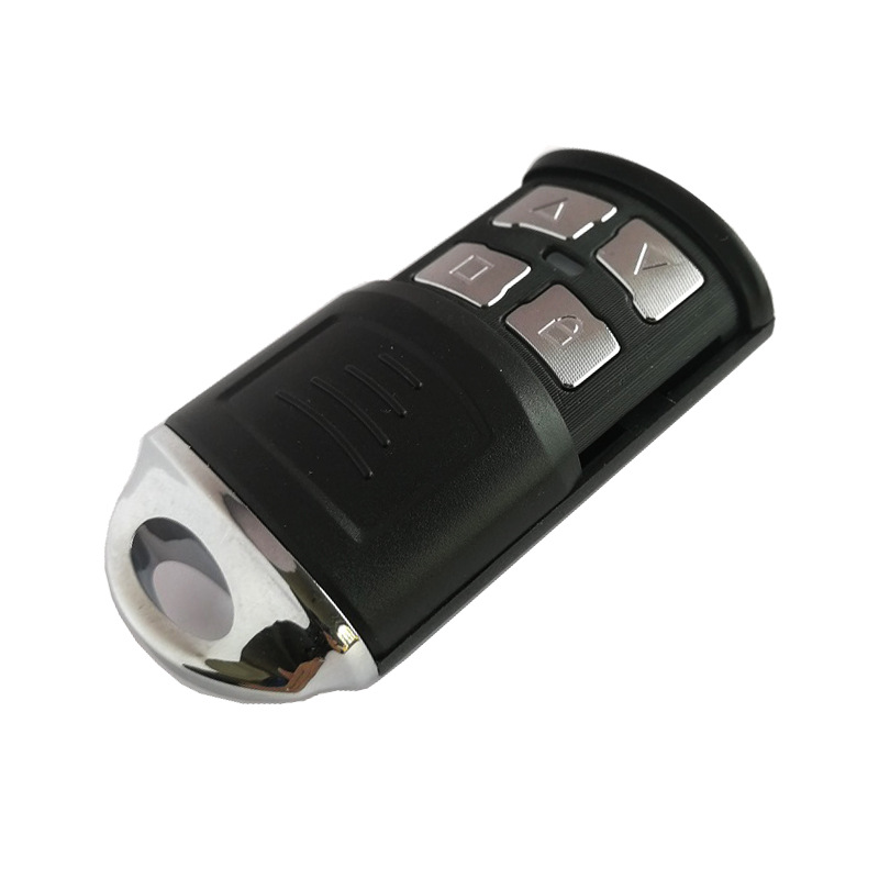 433m无线遥控器滑盖盖4键学习码 投影幕电动窗帘升降机开关遥控器