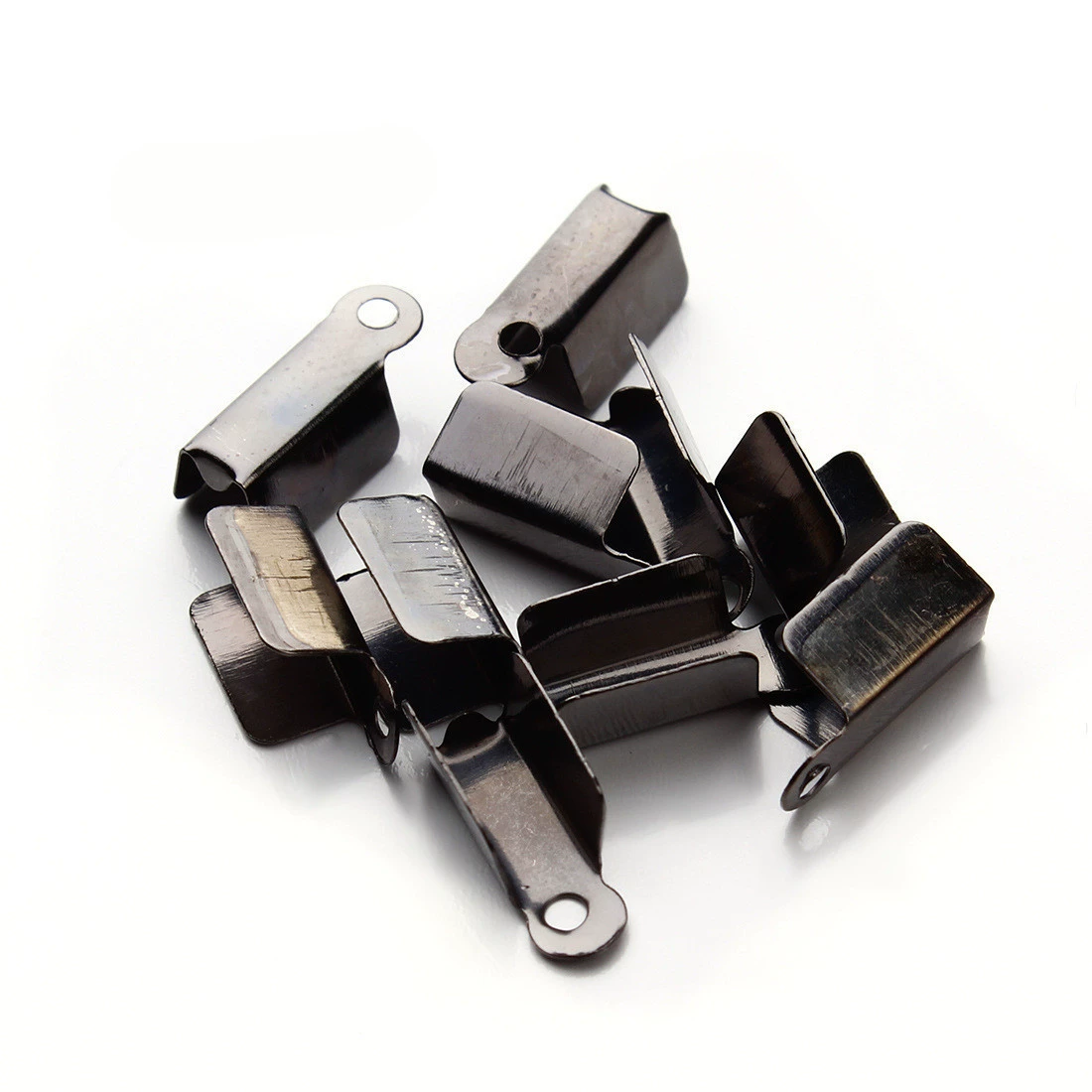 Glossy lock, necklace cord, 100 pieces