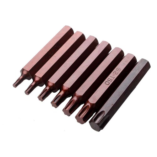 40-star batch iron box set with six splines, six-square twelve plum blossom sleeves, bit combination screwdriver S2 auto repair tools