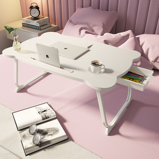 Фабрика качества экспорта прямо -оперативная кровать маленький стол складывание простого стола для ноутбука.