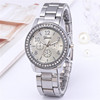 Fashionable steel belt suitable for men and women, quartz swiss watch, Aliexpress, simple and elegant design