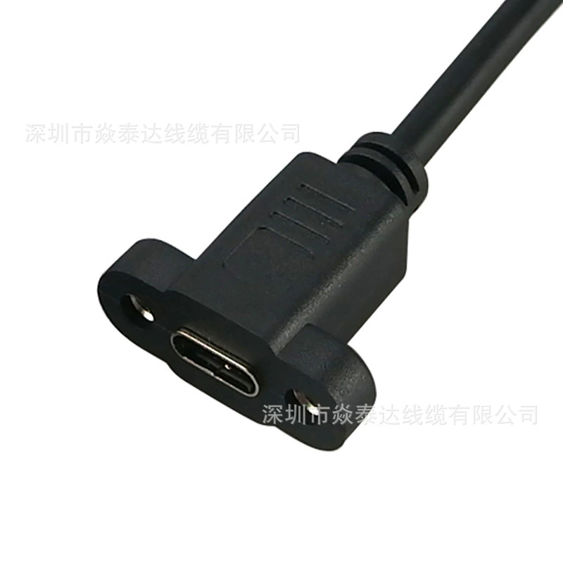 Узел USB 2.0 3.1 A поместить к TYPE-C женский разъем удлинительный кабель Type-C мужской к женскому винтовой кабель передачи данных