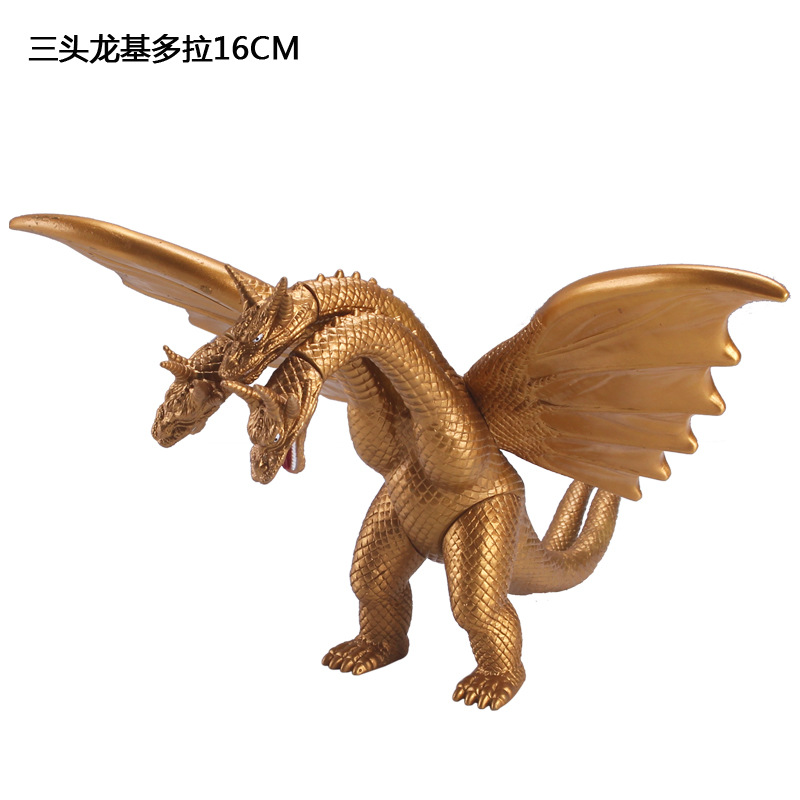 Modelo de juguete de goma suave del dinosaurio del monstruo del dinosaurio de GODZILLA extremidades movibles regalo del juguete de la muñeca del vinilo