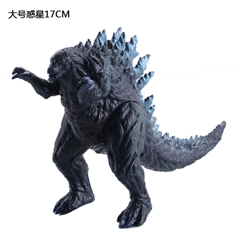 Modelo de juguete de goma suave del dinosaurio del monstruo del dinosaurio de GODZILLA extremidades movibles regalo del juguete de la muñeca del vinilo