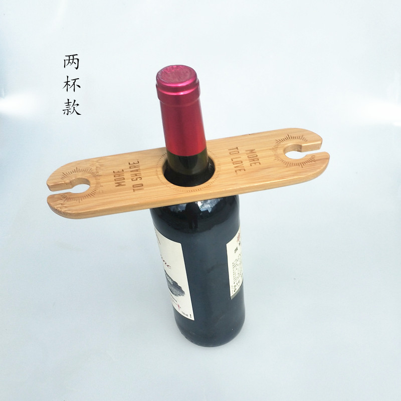 Set de Soporte para Copas y Tazas de Bambú, para Bar o Hogar