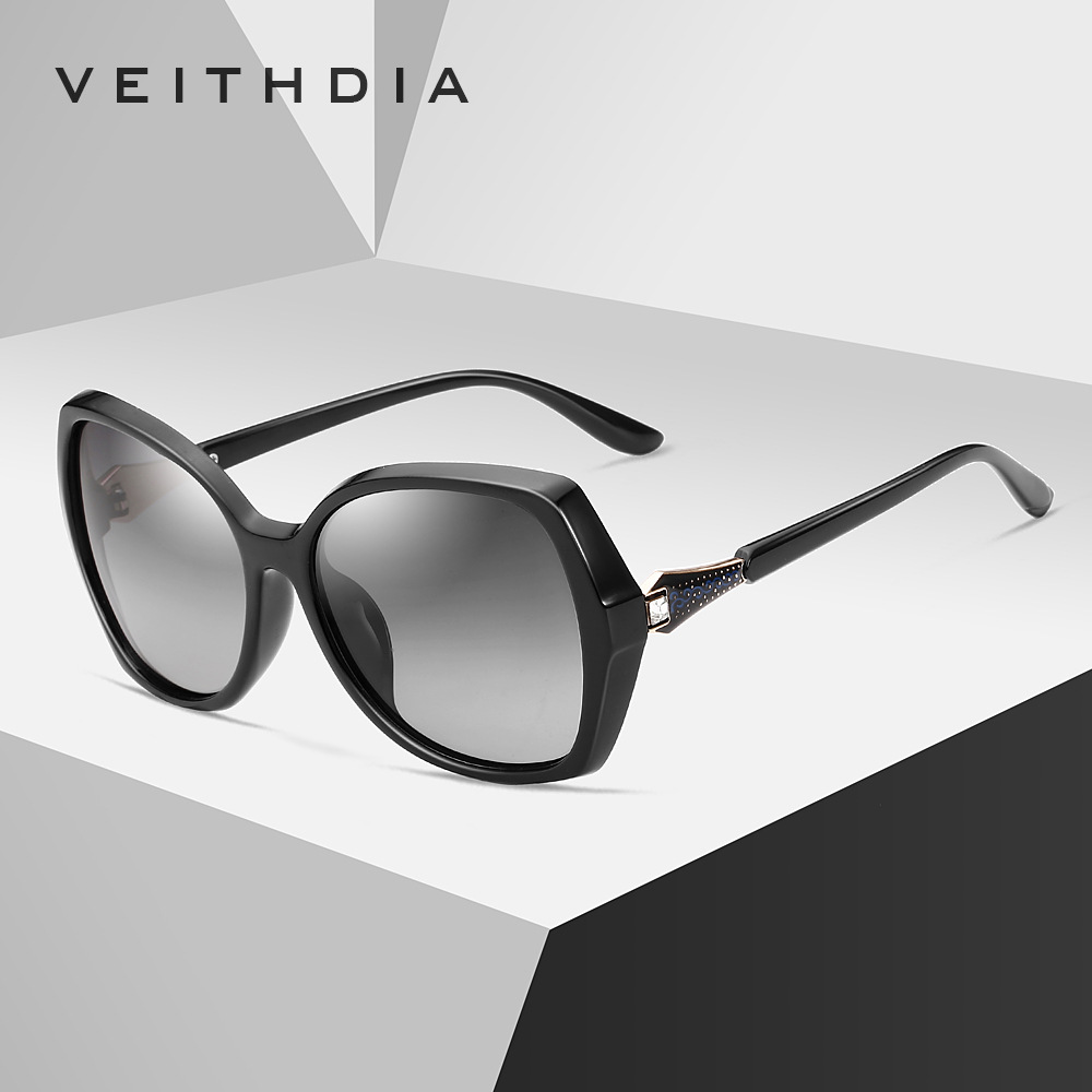 Gafas de Sol de protección UV polarizadas para mujer Gafas de Sol de conductor Diamond 73026